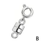 1x Silver Gold Magnetic Clasp Hook For Diy Bracelet Necklace Jewelry Finding