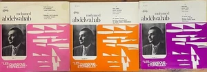 Arabic Egypt 1970's 3 X LP lot -Mohamed Abdel Wahab- Chansons Eternelles 1+10+11 - Imagen 1 de 3