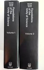 Grundlagen der Einheit der Wissenschaft Buch Lot 2 Vintage 1971 University Chicago - Bild 1 von 10