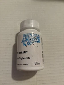 Thorne, Iron Bisglycinate, 60ct Supplement Exp03/2027 - Picture 1 of 2