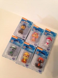 Paw Patrol Mini Figure Giocattoli Cake Toppers Set di 6 Nickelodeon - Foto 1 di 8