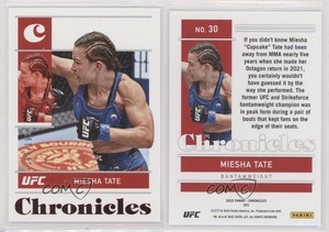 2022 Panini Chronicles UFC Red /199 Miesha Tate #30