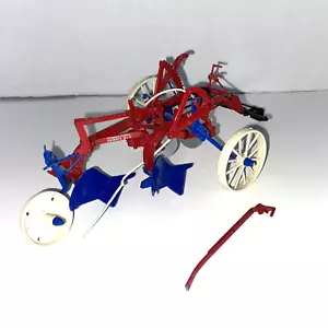 Little Genius Steel Wheeled Plow Precision 1/16 SCALE - Picture 1 of 7