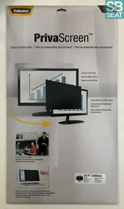 Fellowes 23.8" PrivaScreen Blackout Widescreen Privacy Filter Monitor Screen - Picture 1 of 4