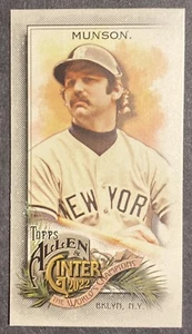 2022 Topps Allen and Ginter Mini Parallel Thurman Munson #33 New York Yankees - Picture 1 of 2