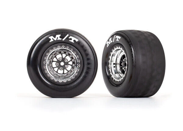 Traxxas 9475R Wheels and Tires - Black