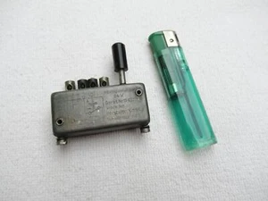 Luftwaffe 2.WW 19-6321 B 1, 24 V Thermal switch for aircraft FW-190 ME-109! - Picture 1 of 5