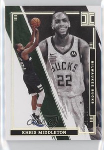2021-22 Panini Impeccable Holo Silver /25 Khris Middleton #17