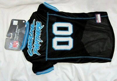 NFL Licensed Carolina Panthers Dog Pet Football Jersey Shirt Size Large L-20-24" Foto 1 de 3