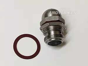 Triumph T110 & T120 Stainless Steel Oil Pressure Release Valve with Tell Tale - Picture 1 of 2