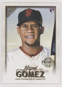 2018 Topps Gallery Private Issue /250 Miguel Gomez #135 Rookie RC