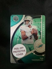 2022 elements football TUA TAGOVAILOA tungsten card 50/74! Short Print