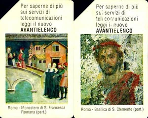 G 191/192 C&C 2248/2249 2 SCHEDE TELEFONICHE USATE AVANTIELENCO BUONA QUALITA' - Foto 1 di 2