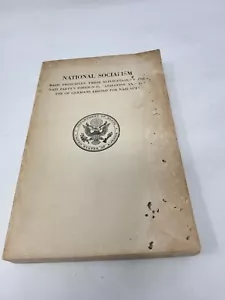 Nationalsozialismus: Grundprinzipien von Raymond E. Murphy Taschenbuch USA 1943 - Bild 1 von 8
