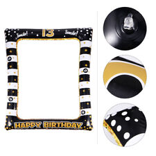  Birthday Party Decoration Inflatable Photo Frame Happy Sign Decorate