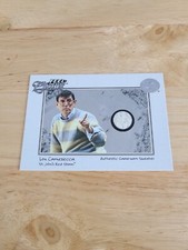 2001 Fleer Greats of the Game Feel the Game Classics Lou Carnesecca HOF Sweater$