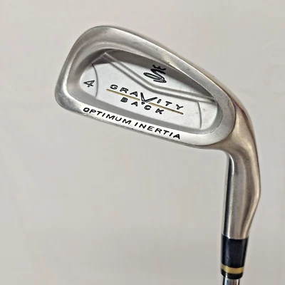 Men's COBRA Golf GRAVITY BACK 4 Iron R Flex Steel Shaft Original Grip 39" - Image 1 of 4