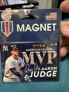 Aaron Judge N.Y Yankees 2024 American League MVP Metal Magnet 🧲 2.5x3 WINCRAFT - Picture 1 of 2