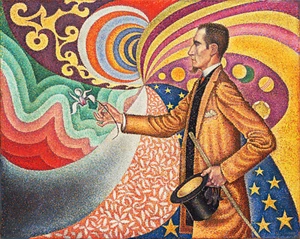 Portrait of Félix Fénéon Paul Signac Abstract Painting Poster Print PICK SIZE - Picture 1 of 1
