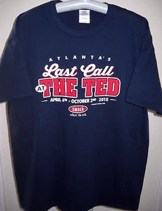 FÜR ATLANTA BASEBALL FANS, TURNER FIELD "THE TED" TRIBUTE T-SHIRT ERWACHSENE SMALL - Bild 1 von 4