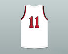 Custom Josh Minott 11 Saint Andrew's School Scots Basketball Jersey 1Stitched