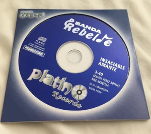 USED RARE- Banda Rebele Platino Records (Insaciable Amante Single)- Promocional - Bild 1 von 2