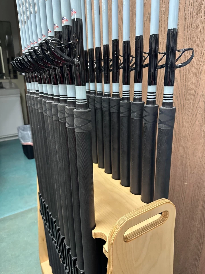 Barra de riel Seeker / ReelQuick OSP 1x3 7'3" 60-100# con asiento de carrete cola de milano RQ27mm. Foto 1 de 4