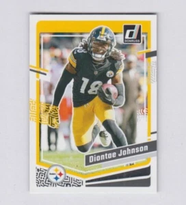 (10) Diontae Johnson 2023 DONRUSS BASE CARD LOT #247 PITTSBURGH STEELERS - Picture 1 of 1