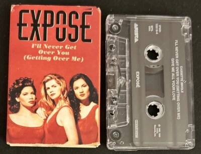 Expose I’ll Never Get Over You Getting Over Me Cassette Tape Single 12518–4 Used - Image 1 of 4