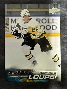 2022-23 Upper Deck French Young Guns Parallel 453 Samuel Poulin Pittsburgh - Picture 1 of 2