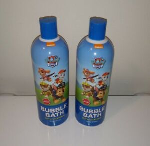 Paw Patrol Pup Pup Berry Bubble Bath with Vitamin E Nickelodeon 16oz x2
