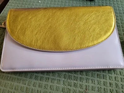 Bolso sin asas de noche de diseñador Diane von Furstenberg para mujer nuevo con etiquetas bolso para el polvo DVF Foto 1 de 4