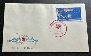 China 1980 J52 Conference Science & Technology Stamp FDC 中国科协大会(飞天) 1全邮票首日封 - Picture 1 of 2