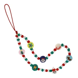 Porte-perles bracelet mobile Père Noël avec lanière main - Photo 1/9