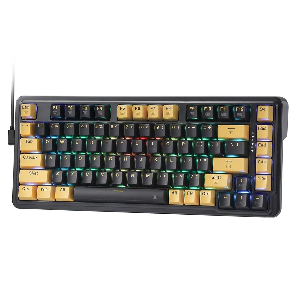 Redragon K649py Elf Tastatur Gaming Mechanisch Rgb Beleuchtet Qwertz De