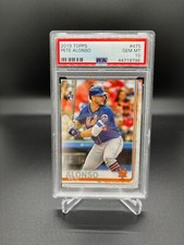 2019 Topps #475 Pete Alonso Rookie Card PSA 10 GEM MINT