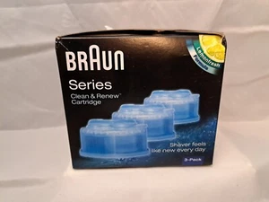 Paquete de 3 fórmula fresca de limón limpia y renueva serie BRAUN CCR3. Nuevo, sellado - Imagen 1 de 6