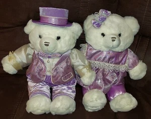 LOTE (2) 2004 DAN DEE 2004 VACACIONES COPO DE NIEVE OSOS DE PELUCHE NIÑO Y NIÑA  - Imagen 1 de 10