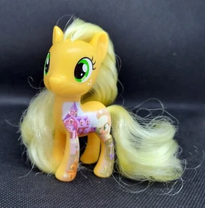 MY LITTLE PONY THE MOVIE APPLEJACK 3.25" - MLP G4 ALL ABOUT - Picture 1 of 2