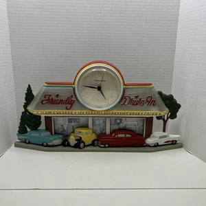 Reloj de pared 3D de cuarzo Burwood Friendly Drive-In Coca Cola New Haven - Imagen 1 de 7
