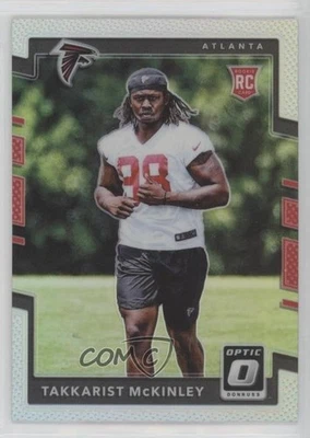 2017 Donruss Optic Rookies Holo Prizm Takkarist McKinley #150 Rookie RC - Image 1 of 2