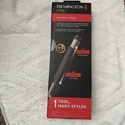Remington One  FlexiStyle Flat Iron + Curler~ 1 Tool Many Styles~ NEW - Image 1 of 4