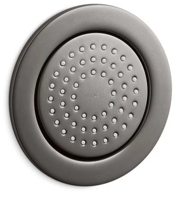 Kohler WaterTile 8014-TT Vibrante Titanio Redondo 54 Boquilla Cuerpo Spray 2.0 gpm Foto 1 de 2