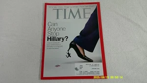 Time Magazine ~ January 27 2014 ~ Can Anyone Stop Hillary? ~ How To Scare Off - Picture 1 of 2