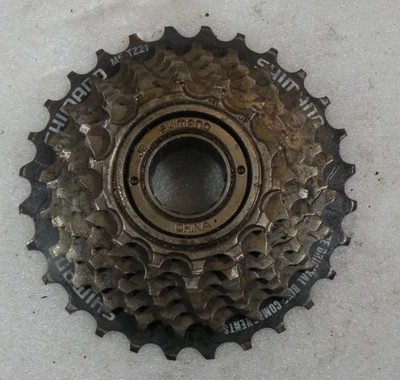 Shimano 7-Speed Freewheel, 14-28T, MF-TZ21 - Image 1 of 4