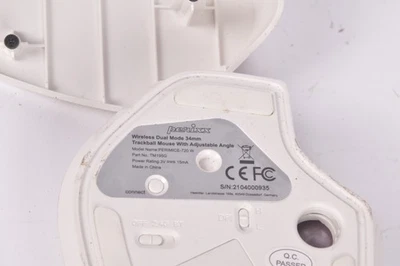 perixx wireless dual mode 34mm trackball mouse with adjustable angle - Image 1 of 4