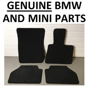 GENUINE BMW X3 F25, X4 F26, Velour Floor Mats 51477449445. SET OF 4. RHD. 33E - Picture 1 of 10
