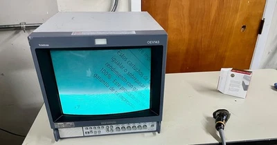 Monitor de video a color Olympus OEV-143. Buen estado, garantizado Foto 1 de 4