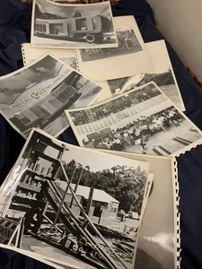 Large Photos 1950s-60s 13 Photo Lot Fishing Baseball Bowling Power Generator - Picture 1 of 14