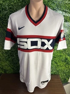 Camiseta deportiva blanca emitida 2022 MLB Chicago Whitesox de béisbol #51 Adam Haseley talla 46 - Imagen 1 de 7
